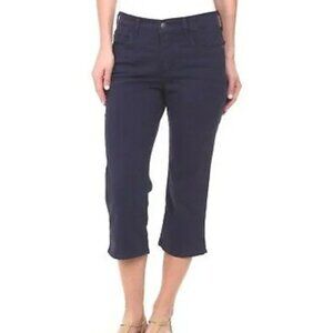 NYDJ Not Your Daughter's Jeans Women's Denim Trouser Cropped Ankle Pants